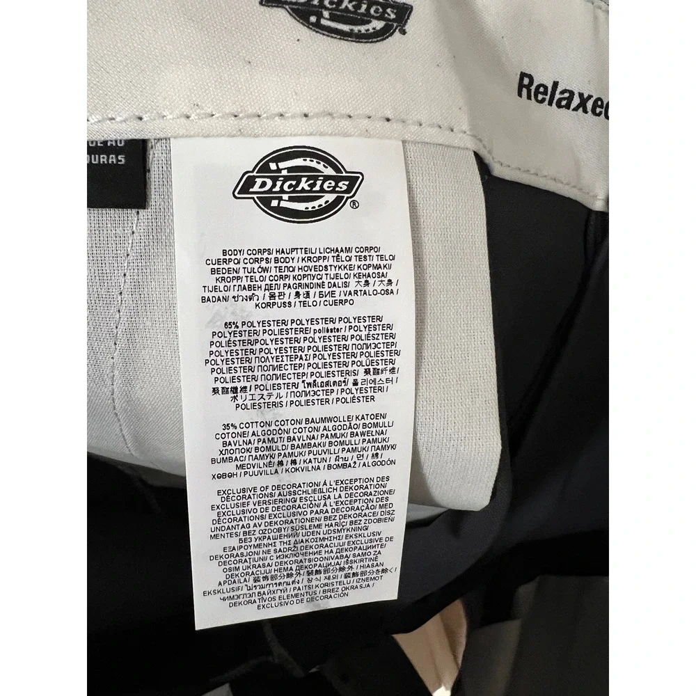 Dickies Black Men’s Flat Front Work Shorts